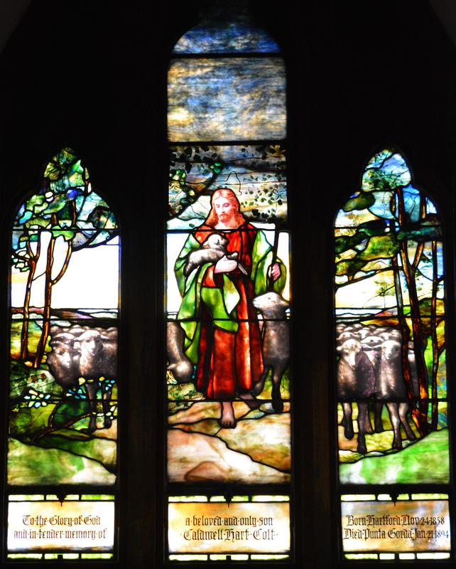 Colt Memorial Window:  The Good Shepherd